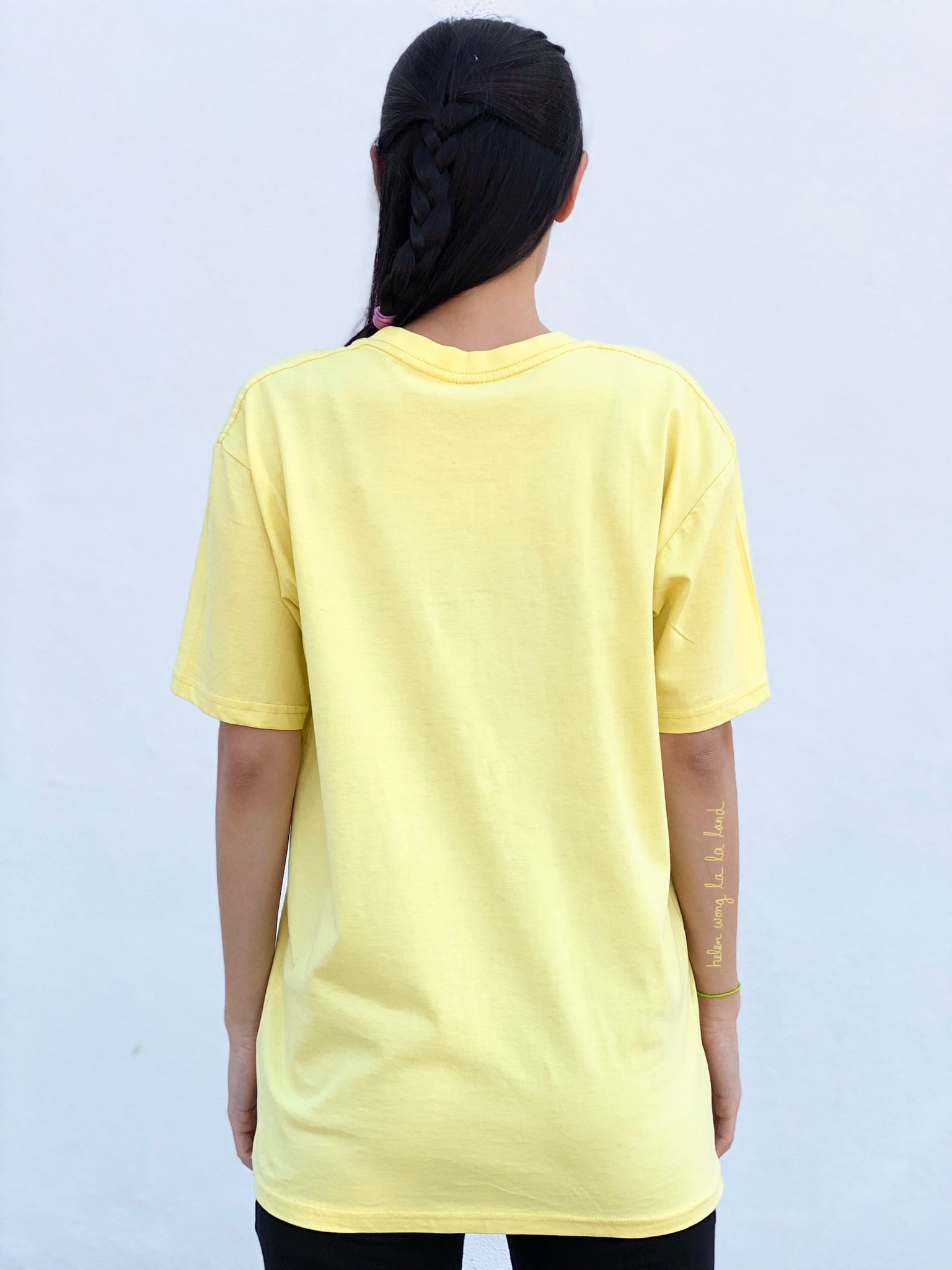 (S/S 2020) Me So Vegan 💙 tee in LEMON YELLOW