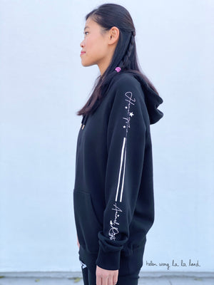 (S/S 2020) Human Freedom = Animal Rights hoodie in BLACK